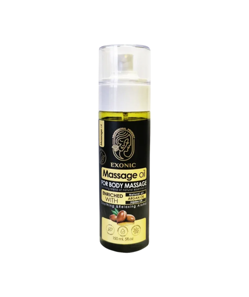 روغن ماساژ بدن اکسونیک حاوی روغن آرگان