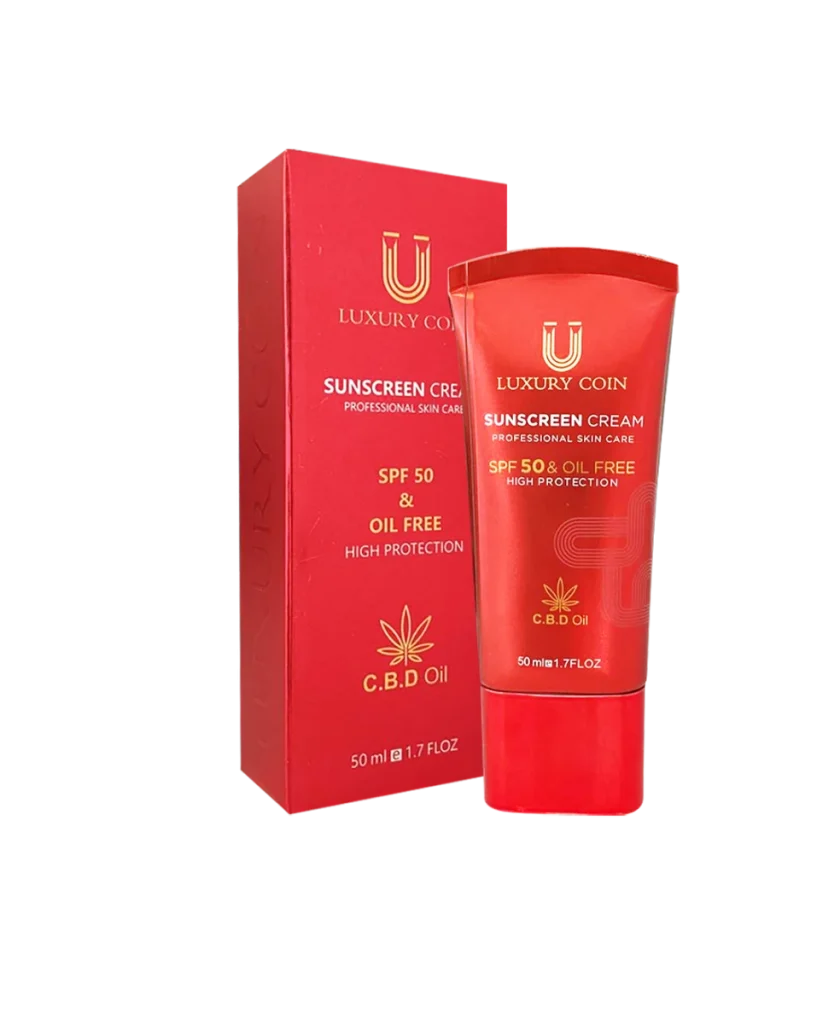 کرم ضد آفتاب spf ۵۰ لاکچری کوین