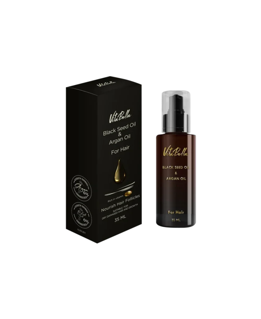 روغن مو سیاه دانه و آرگان - ویتابلا