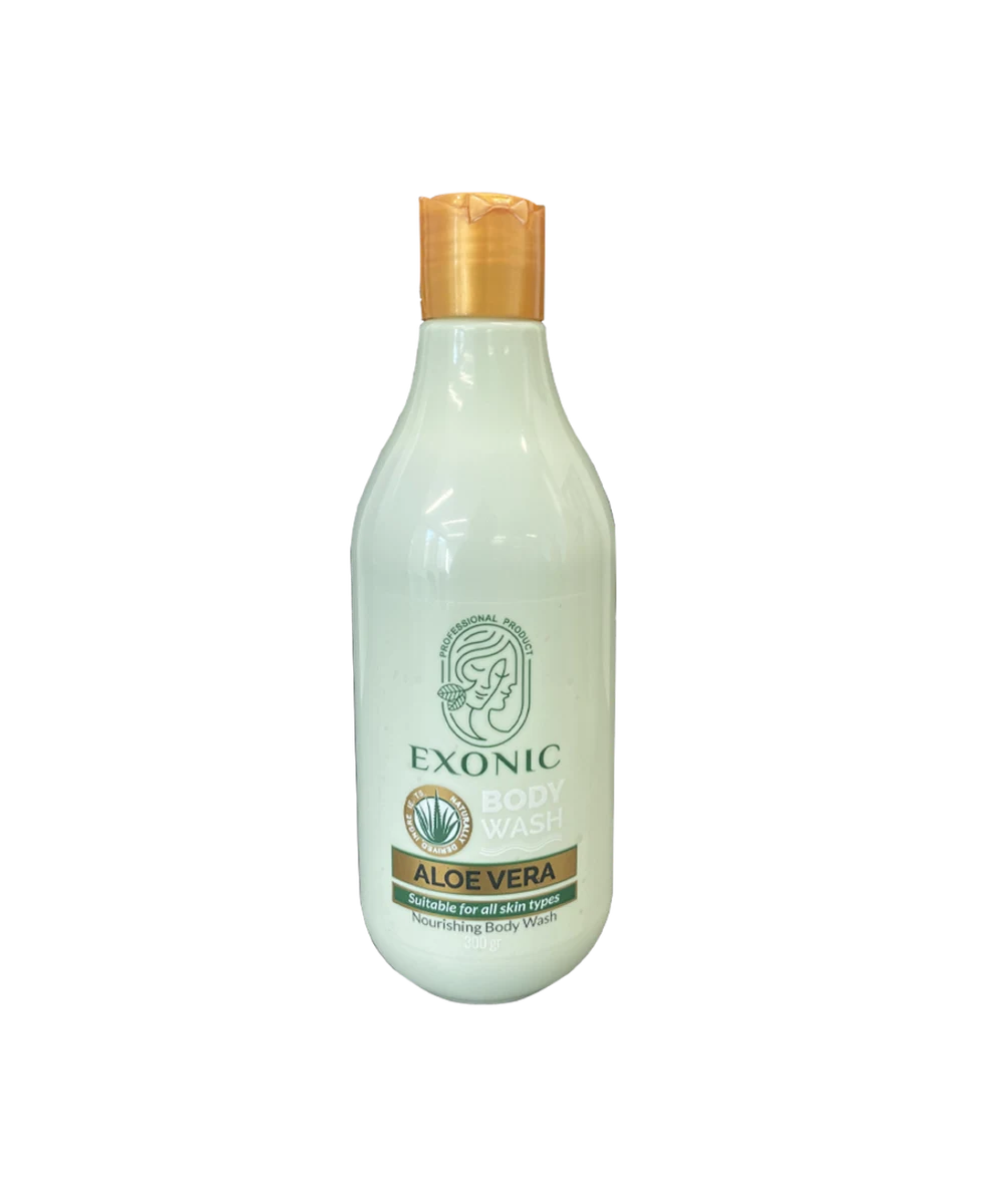 شامپو بدن عصاره آلوئه ورا ۳۰۰ میل EXONIC