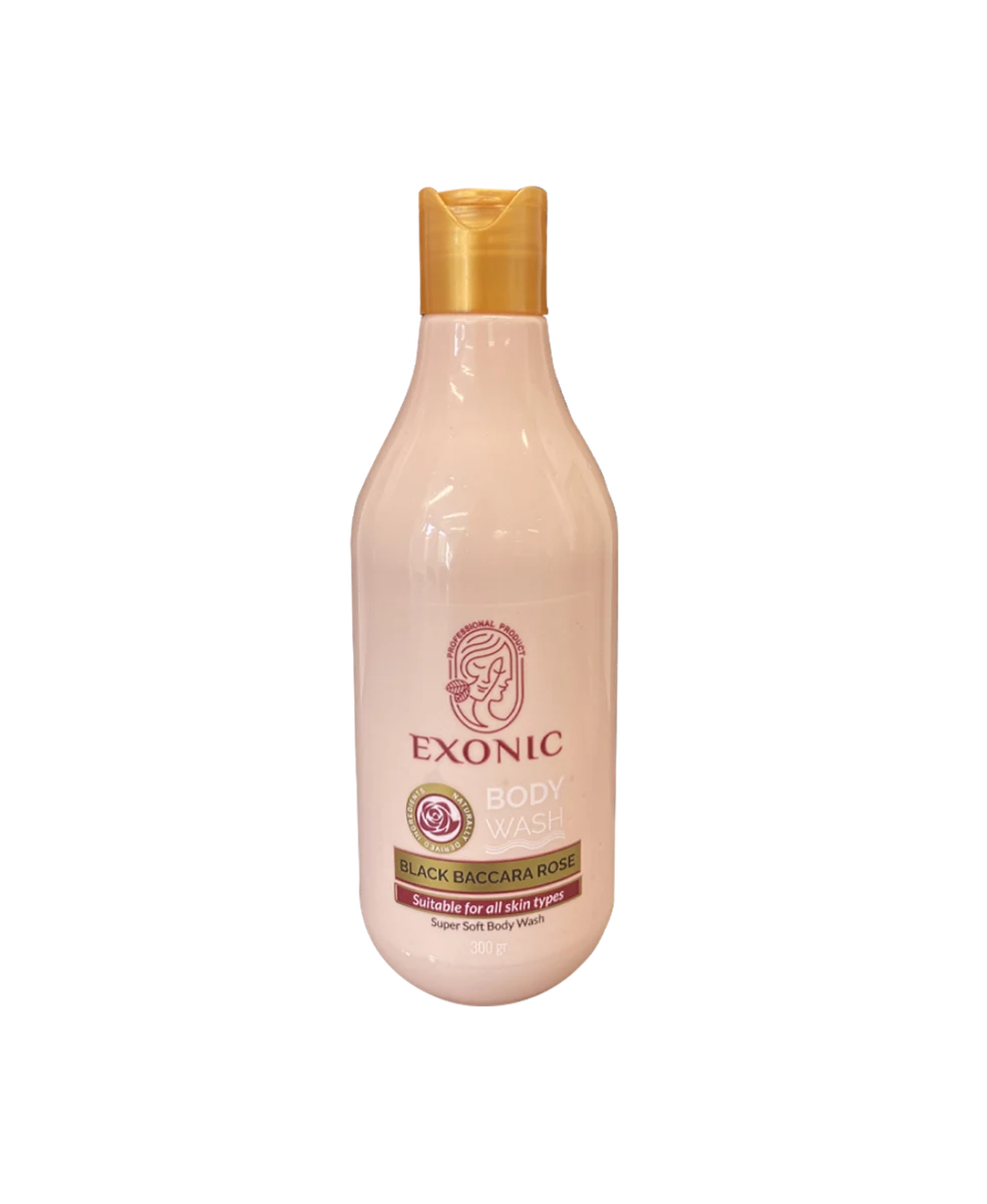 شامپو بدن عصاره رز بلک باکارا ۳۰۰ میل EXONIC